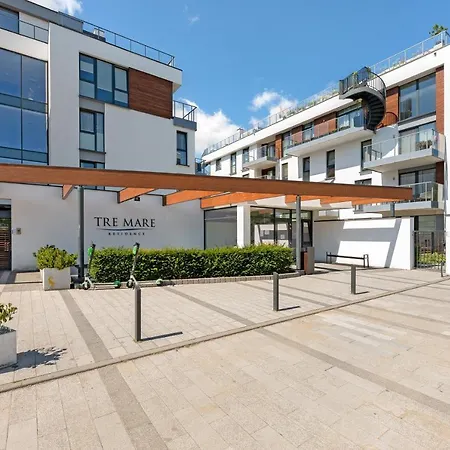 Apartment Jelitkowo, Tre Mare 150 M Od Plazy