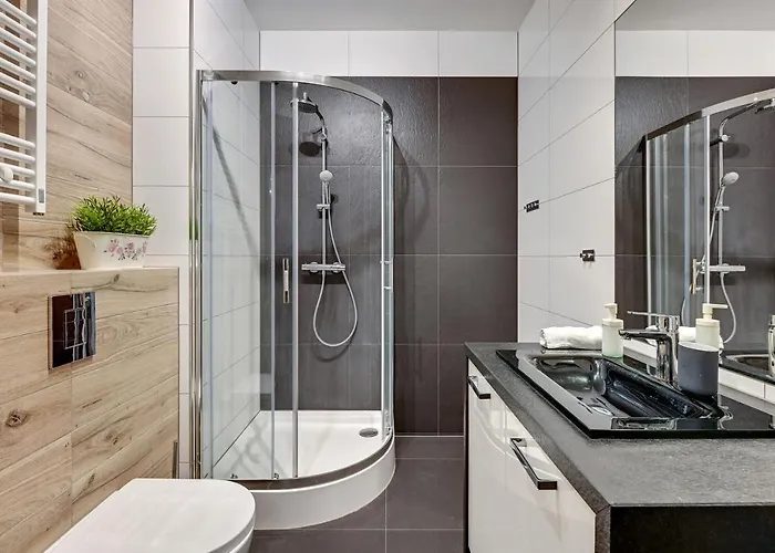 公寓 Jelitkowo, Tre Mare 150 M Od Plazy 格但斯克